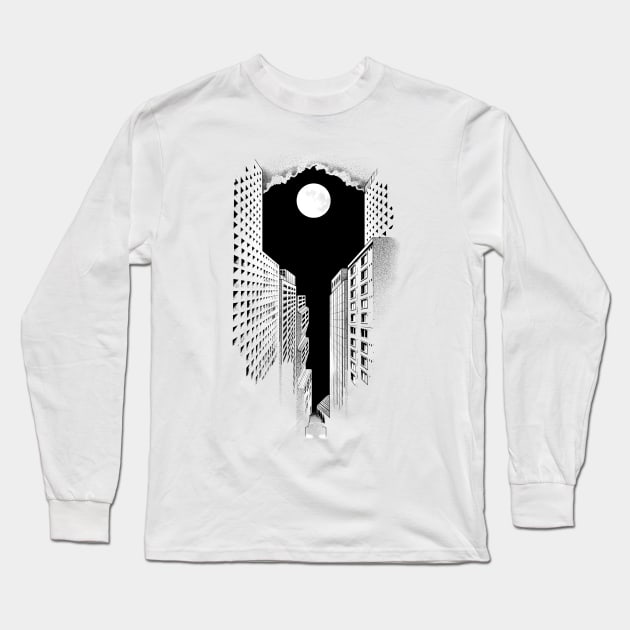 Key to the City Long Sleeve T-Shirt by tomburns